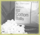 Medium Size Cotton Balls 2000 pieces bag